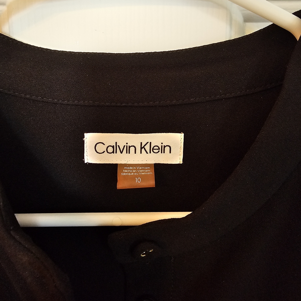Calvin Klein Black Midi Dress - Picture 2 of 2